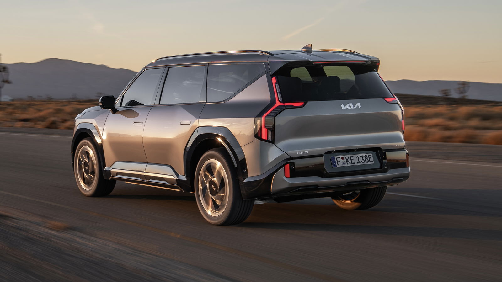 Kia EV9 GT - rear